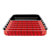 Tefal Tempo Flame Ovenware - Set 6 Rectangular oven dishes | J5715682